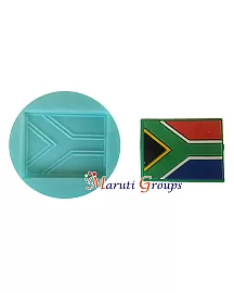South African Flag Silicone Mould