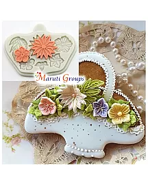 Stylised Flower Silicone Mould