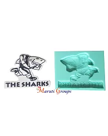 Sharks -Rugby Logo Silicone Mould