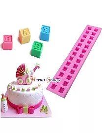 ABC/ Alphabet Blocks Silicone Mould