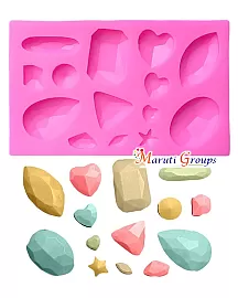 3D Vintage Jewelry Gem Silicone Mould