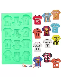 Soccer/Football T-shirt Logo Silicone Mould