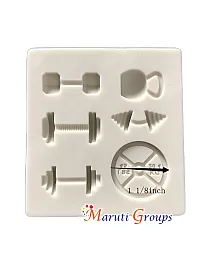 Small Gym/Weights Silicone Mould