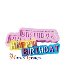 Happy Birthday Silicone Mould