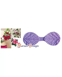 2 Pair Leaves Silicone Mould