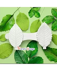 2 Pair Leaves Silicone Mould