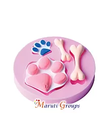 Paw & Dog Bone Silicone Mould
