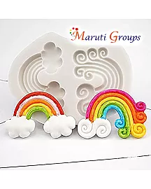 Rainbow Silicone Mould