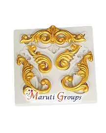 Mini Scroll Silicone Mould