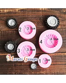 Car Tyre Silicone Mould - Medium - Image 2