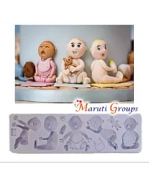 Multiple Baby Silicone Mould