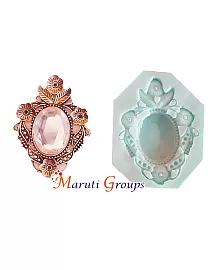 Flower Brooch/ Gem Silicone Mould