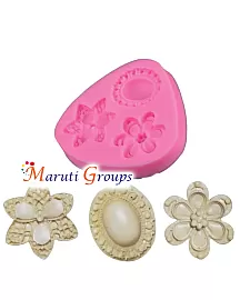 Flower Gem Silicone Mould