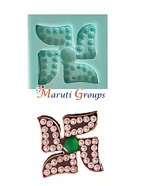 Swastika Silicone Mould