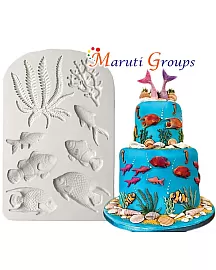 Sea Creatures/ Marine Animals Silicone Mould