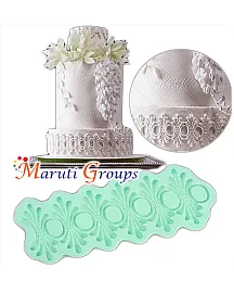 Wedding Brooch / Karen Lace Silicone Mould
