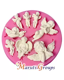 Multiple Angels Silicone Mould