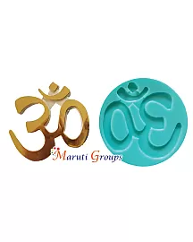 Hindu Aum Silicone Mould - Small  - Happy Diwali Silicone Mould - Diwali / Deepavali