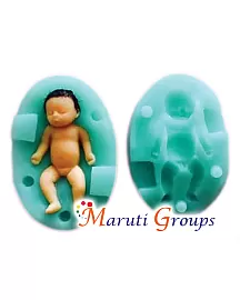 3D Baby Silicone Mould - No 1