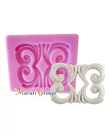 Scroll Silicone Mould