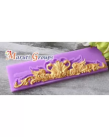 Swan Border Silicone Mould