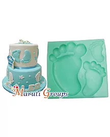 Big Baby Feet Silicone Mould