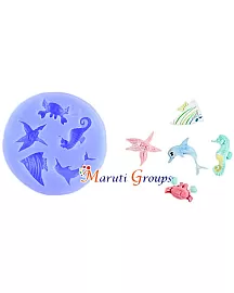 Sea Creatures/ Marine Animals Silicone Mould