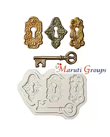 Lock & Keyhole Silicone Mould