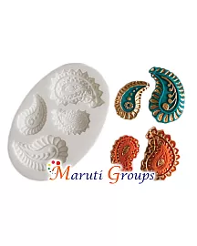 Paisley Silicone Mould