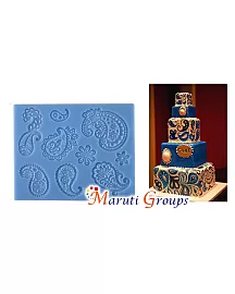 Paisley Silicone Mould