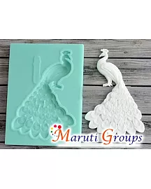 Peacock Silicone Mould
