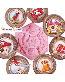 Pirate Theme Silicone Mould