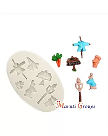Easter Theme/ Peter Rabbit Silicone Mould