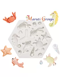 Sea Creatures/ Marine Animals Silicone Mould