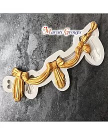 Bow Drape Border Silicone Mould