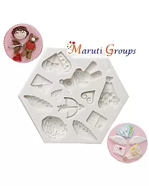 Love Theme Silicone Mould