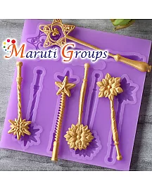 Princess Wand Silicone Mould
