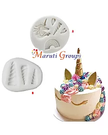 Unicorn Silicone Mould - Image A