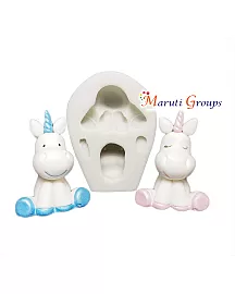 3D Unicorn Build It Silicone Mould