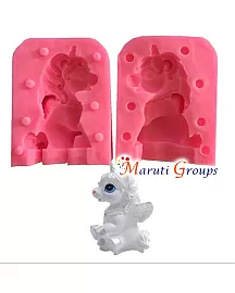 3D Unicorn Silicone Mould