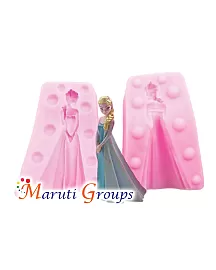 3D Frozen Elsa Silicone Mould