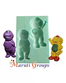 Barney & Friends Silicone Mould
