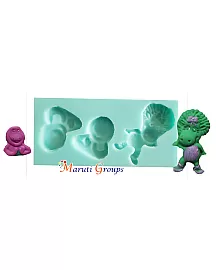Barney & Friends Silicone Mould