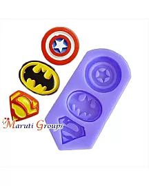 Captain America, Batman, Superman - Justice League, Avengers Silicone Mould