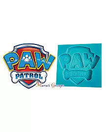 Paw Patrol Logo Silicone Mould
