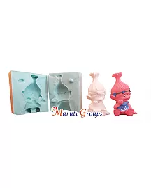 3D Trolls Silicone Mould 