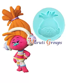 Trolls - DJ Suki Silicone Mould 
