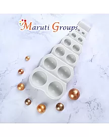 Ball / 3D Half Round Pearl Fondant Silicone Mould