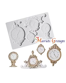 Vintage Clock Silicone Mould