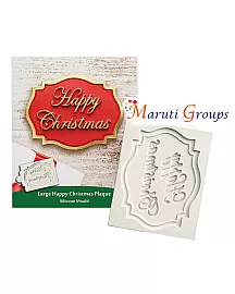 Happy Christmas Silicone Mould